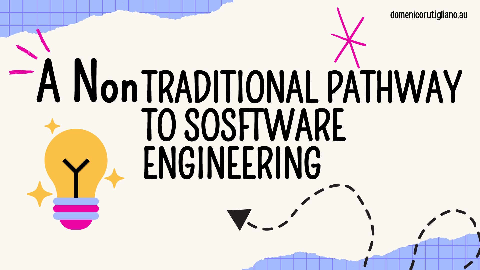 A non traditional path to software engineering