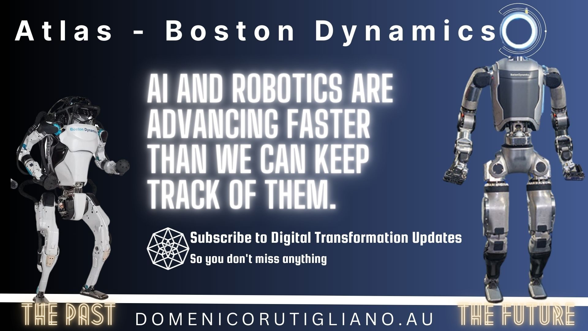 Digital Transformation Updates Electric Humaoid Robot- New Atlas vs Old Atlas