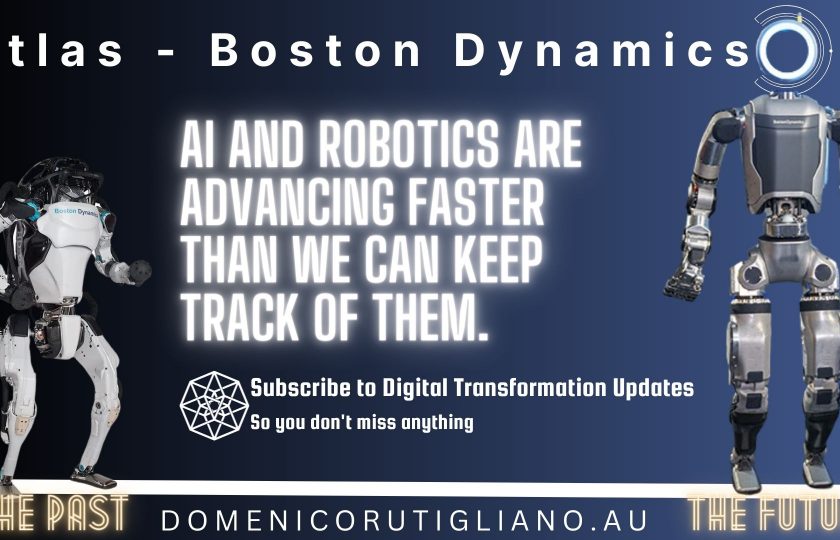 Digital Transformation Updates Electric Humaoid Robot- New Atlas vs Old Atlas