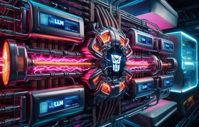 TransformersLLM_09_In_the_cyber_universe_a_Transformer_Square_2